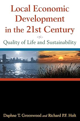 Local Economic Development In The 21st Century Quality Of Life And Sustainability