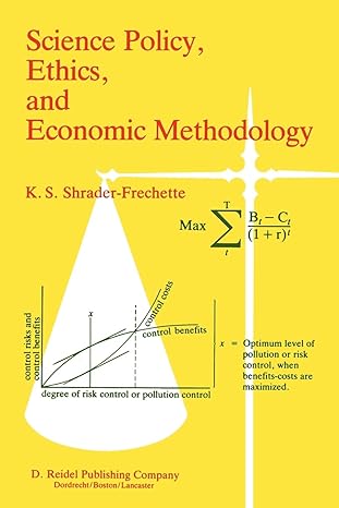 science policy ethics and economic methodology some problems of technology assessment and environmental