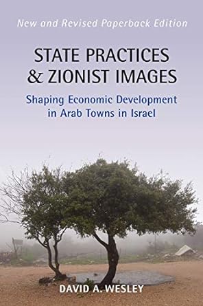 state practices and zionist images shaping economic development in arab towns in israel 1st edition david a.