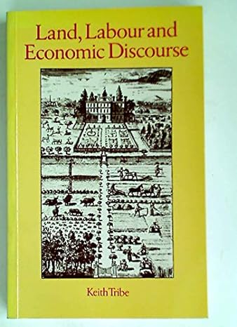 land labour and economic discourse 1st edition keith tribe 0710000030, 978-0710000033