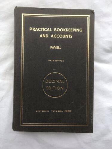 practical bookkeeping and accounts 1st edition a.j. favell 9780723105039