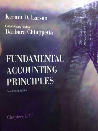fundamental accounting principles 14th edition kermit d. larson 9780256219838, 0256219834