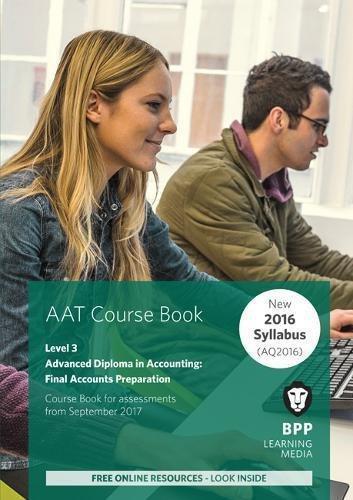 aat final accounts preparation coursebook 1st edition bpp learning media 9781509712038