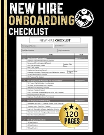new hire onboarding checklist a comprehensive guide to seamless employee onboarding new hire checklist for