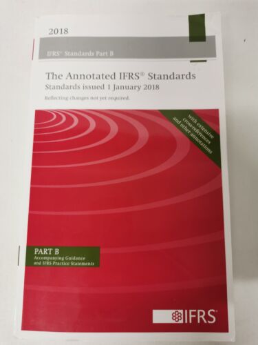 the annotated ifrs standards standards issued 1 january 2018 1st edition not available 1911040944,