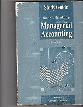 managerial accounting 2nd edition john g. helmkamp 9780471514275, 0471514276