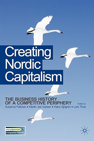 creating nordic capitalism the development of a competitive periphery 2008th edition susanna fellman ,martin