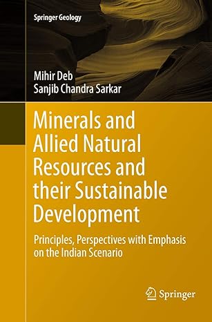 minerals and allied natural resources and their sustainable development principles perspectives with emphasis