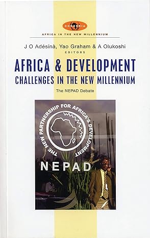 africa and development challenges in the new millennium the nepad debate 1st edition j. o. adesn ,yao graham