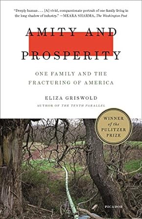 amity and prosperity one family and the fracturing of america 1st edition eliza griswold 1250215072,