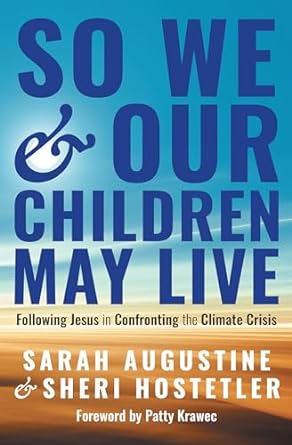 so we and our children may live following jesus in confronting the climate crisis 1st edition sarah augustine