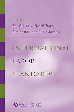 international labor standards history theory and policy options 1st edition kaushik basu ,henrik horn ,lisa