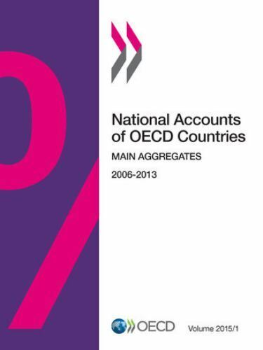 national accounts of oecd countries volume 1 1st edition organization for economic cooperation and