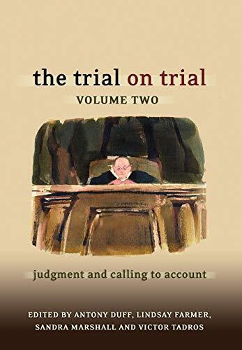 the trial on trial  volume 2  judgment and calling to account 1st edition lindsay farmer 9781841135427,
