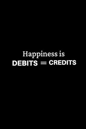 happiness is debits credits awesome accounting gifts for men and women funny accounting graduation gifts 1st