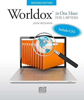 worldox in one hour for lawyers 2nd edition john heckman 1634252187, 978-1634252188