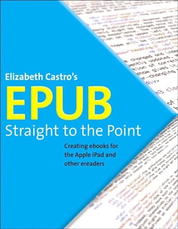 epub straight to the point 1st edition elizabeth castro 0321734688, 978-0321734686