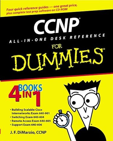 ccnp all in one desk reference for dummies 1st edition j f dimarzio 0764516485, 978-0764516481