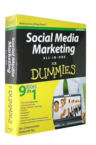 social media marketing all in one for dummies 2nd edition jan zimmerman ,deborah ng 1118215524, 978-1118215524