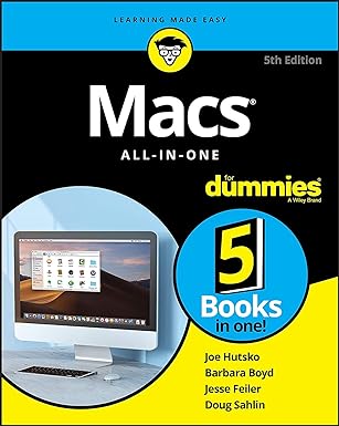 macs all in one for dummies 5th edition joe hutsko ,barbara boyd ,jesse feiler ,doug sahlin 1119607981,
