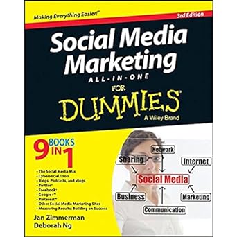 social media marketing all in one for dummies 3rd edition jan zimmerman ,deborah ng 1118951352, 978-1118951354