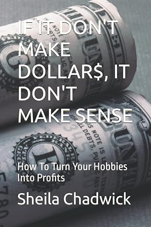 if it don t make dollar$ it don t make sense how to turn your hobbies into profits 1st edition sheila