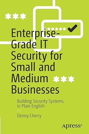 enterprise grade it security for small and medium businesses building security systems in plain english 1st