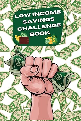 low income savings challenge book tracker for money saving challenges with low income and small budgets