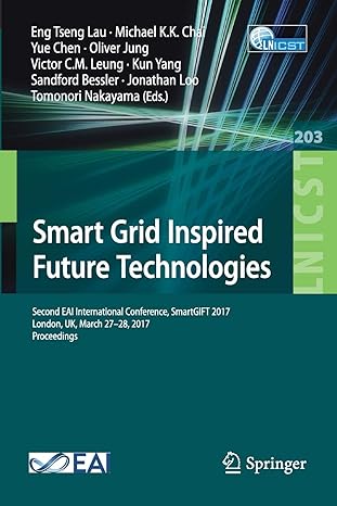smart grid inspired future technologies second eai international conference smartgift 2017 london uk march 27