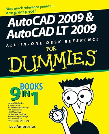 autocad 2009 and autocad lt 2009 all in one desk reference for dummies 2nd edition lee ambrosius 0470243783,