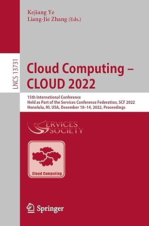 cloud computing cloud 2022 15th international conference held as part of the services conference federation