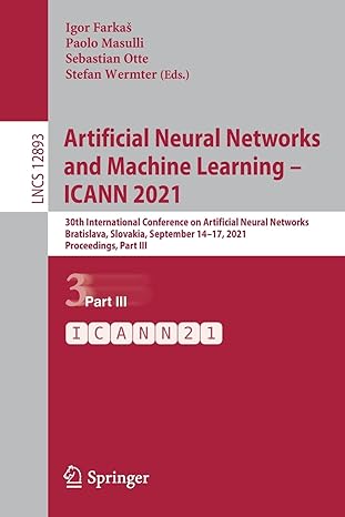 artificial neural networks and machine learning icann 2021 30th international conference on artificial neural