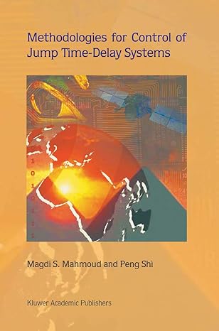 methodologies for control of jump time delay systems 1st edition magdi s mahmoud ,peng shi 1441953647,