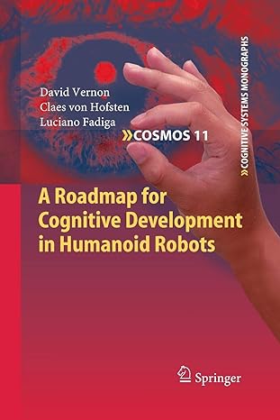 a roadmap for cognitive development in humanoid robots 2011th edition david vernon ,claes von hofsten