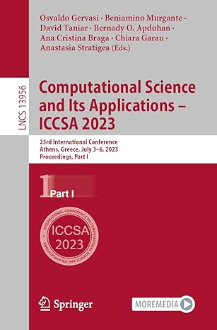 computational science and its applications iccsa 2023 23rd international conference athens greece july 3 6