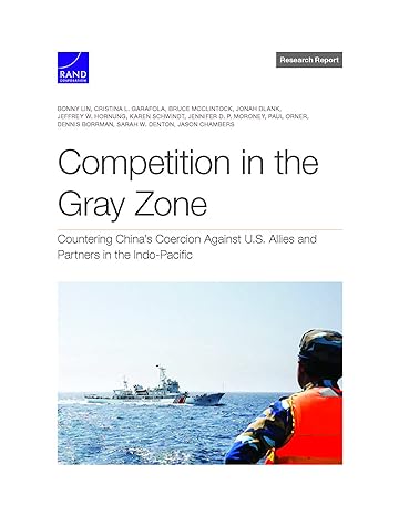 competition in the gray zone countering china s coercion against u s allies and partners in the indo pacific