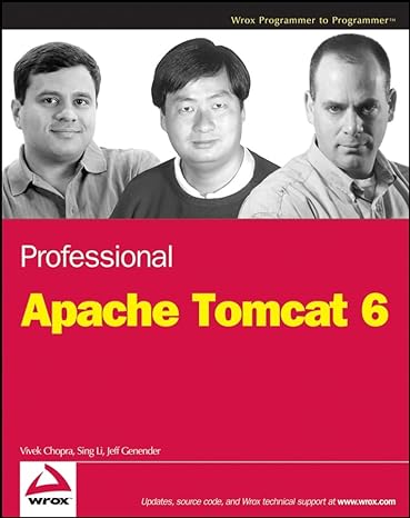 professional apache tomcat 6 1st edition vivek chopra ,sing li ,jeff genender 0471753610, 978-0471753612