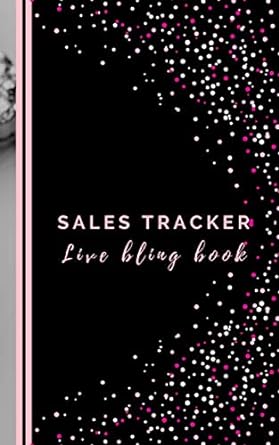 sales tracker live bling book organize your sales each live presentation with the sales tracker live bling