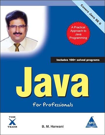 java for professionals 1st edition b m harwani 818404593x, 978-8184045932