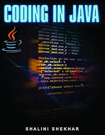 coding in java 1st edition shalini shekhar 8194829941, 978-8194829942
