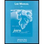 lab manual for java software solutions foundations of program design 6th edition john lewis ,william loftus