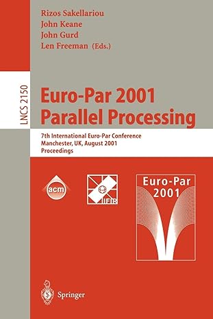 euro par 2001 parallel processing 7th international euro par conference manchester uk august 2001 proceedings