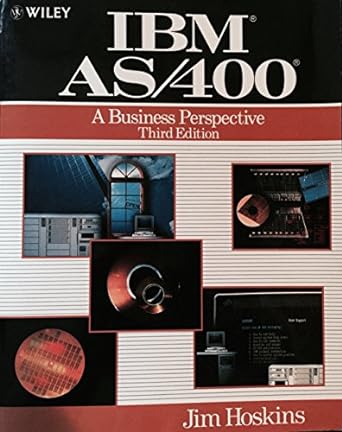 ibm as 400 a business perspective 3rd edition jim hoskins 0471542121, 978-0471542124