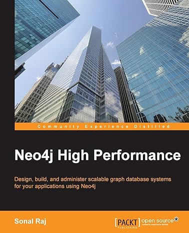 neo4j high performance design build and administer scalable graph database systems for your applications