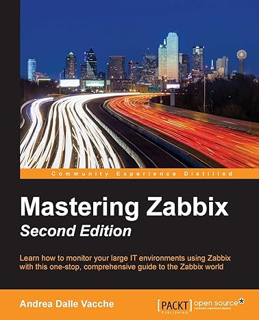 mastering zabbix learn how to monitor your large it environments using zabbix with this one stop
