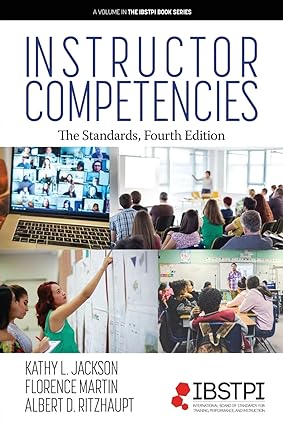 instructor competencies the standards fourth edition 1st edition kathy l jackson ,florence martin ,albert d