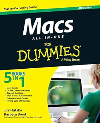 macs all in one for dummies 4th edition joe hutsko ,barbara boyd 1118822102, 978-1118822104