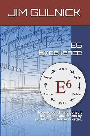 E6 Excellence How To Coach And Consult Individuals And Teams By Putting Your House In Order