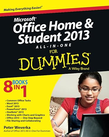 microsoft office home and all in one for dummies 1st edition peter weverka 1118516370, 978-1118516379