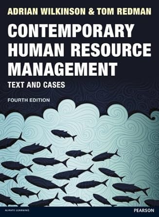contemporary human resource management text and cases 1st edition adrian wilkinson b00iib37ee